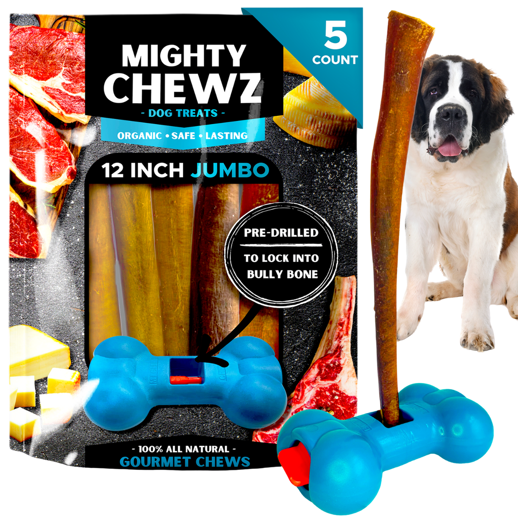 12" Jumbo Bully Sticks - Bully Bone Included