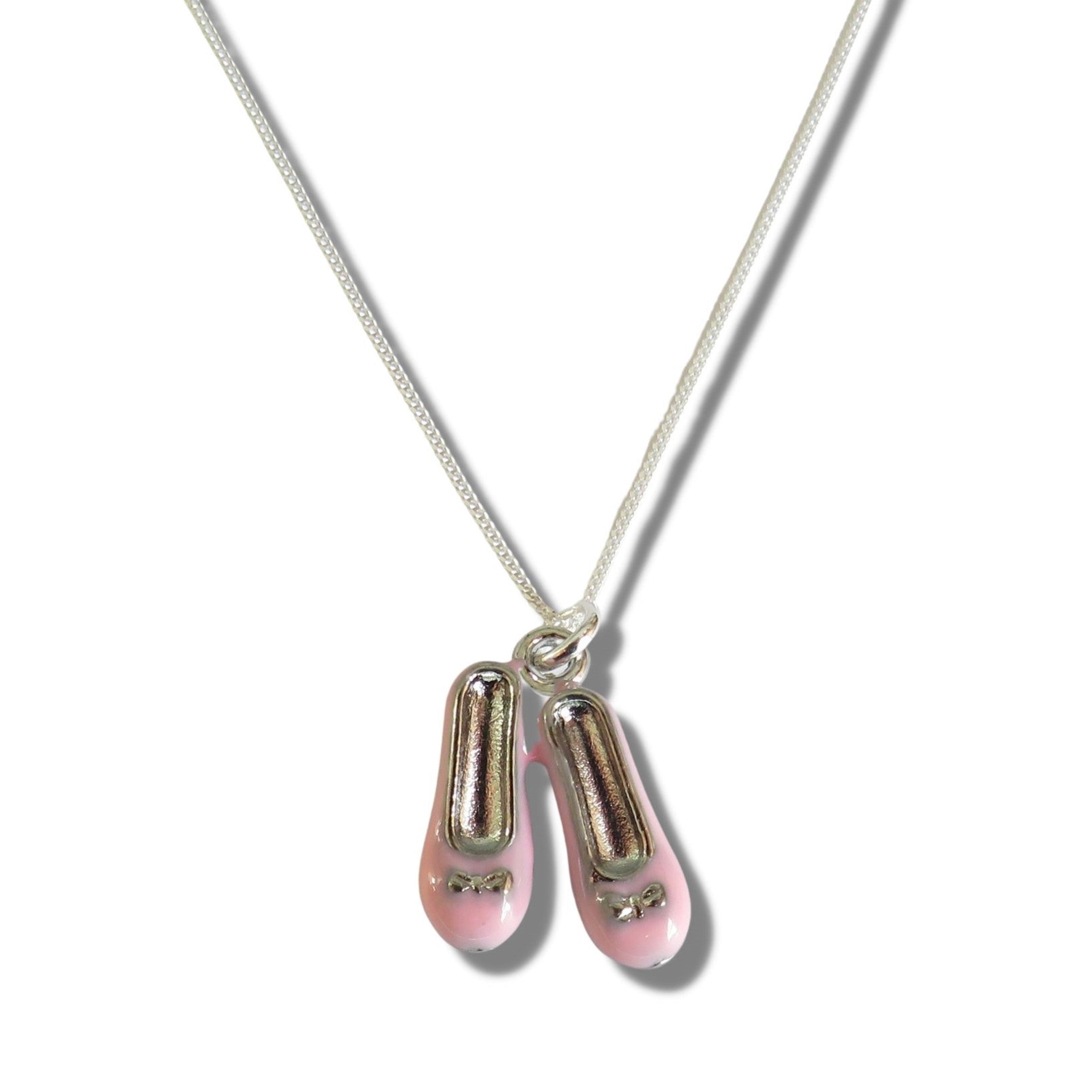 Ballet Shoes Charm Necklace Mini Gift Hamper