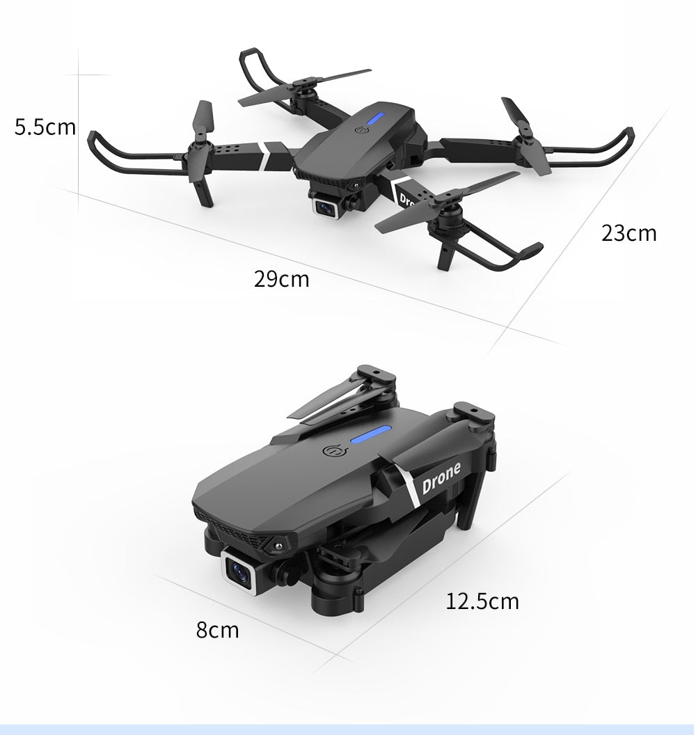 4K Professional Drone - Dual Camera WiFi FPV