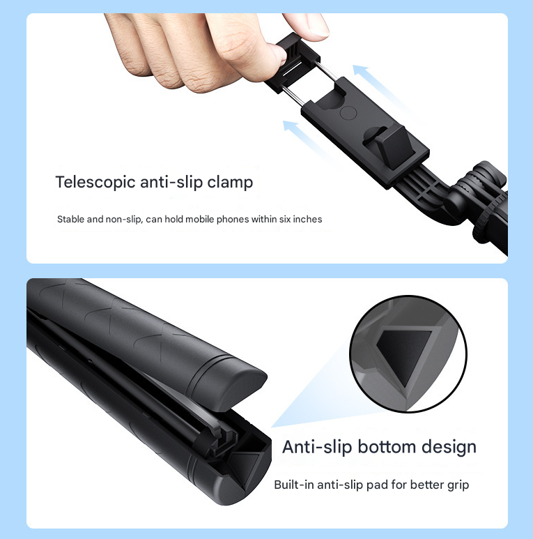 3-in-1 Bluetooth Selfie Stick with Tripod & Remote