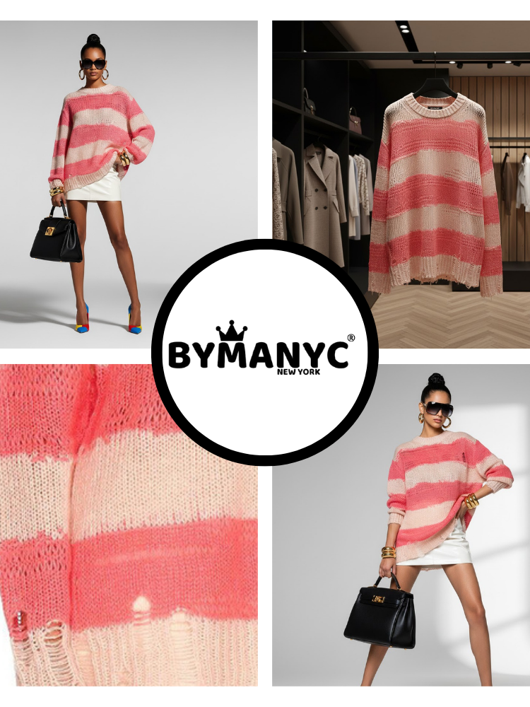 Artistic Asymmetric Eco-Knitwear • CHELSEA New Collection BYMANYC ® New York