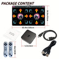 2-Player Dance Mat Game with Motion Sensor
